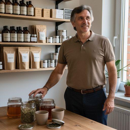 Prikaz raznih pakiranja čaja s ljekovitim biljem